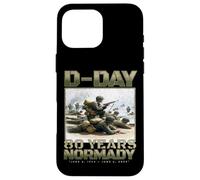 D-day Omaha Beach 1944 Normandy D-day 80th Anniversary Custodia per iPhone 16 Pro Max