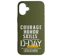 D-Day Overlord Normandy Landing 1944 Memoria per gli uomini Custodia per iPhone 16 Plus