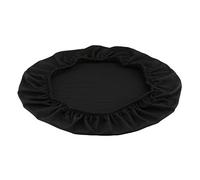 D DOLITY Bar Elastico Copre La Sedia Cuscino Copertura Protettiva Rotondo Sgabello Copertura - Nero