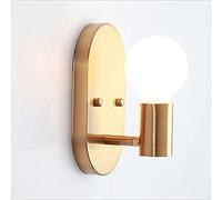 d E27 Retro Indoor - Lampada da Comodino OOM l Luce - Applique Ovale in Metallo Ferro Arte corridoio corridoio l Lampada, l Lampade l Applique