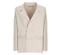 D.Exterior, ,Jackets ,Donna ,Beige ,XS Blazer in misto viscosa