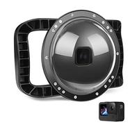 D&F Porta a cupola subacquea per GoPro Hero 9 nera, custodia integrata con impugnatura a due mani Cupola 45 m/147 piedi impermeabile, accessorio fotografico professionale per immersioni