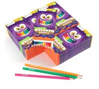 D-FantiX 432 matite colorate in blocco, 36 confezioni di matite colorate pre-affilate, kit estetico per il ritorno a scuola, articoli indispensabili per la scuola materna e prescolare