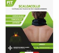 D.FENSTEC Srl SCALDACOLLO FIT THERAPY NERO TAGLIA UNICA