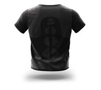 D.FENSTEC Srl T-SHIRT FIT THERAPY NERO TAGLIA S-M