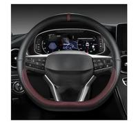 D Forma Di Copertura Del Volante Automobile Per Seat Per Ateca FR 2017-2020 Per Leon ST 2020 Per Arona FR 2017-2021 Per Ibiza FR Accessori Auto Coprivolante Auto Coprivolante Volante(WINE RED)
