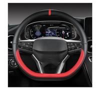 D Forma Di Copertura Del Volante Automobile Per Seat Per Ateca FR 2017-2020 Per Leon ST 2020 Per Arona FR 2017-2021 Per Ibiza FR Accessori Auto Coprivolante Auto Coprivolante Volante(RED)