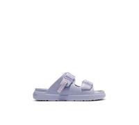 D. Franklin Sandali Donna Aperti con Fibbia Regolabile Vibe Viola - Sandali sportivi bassi e comodi per l'estate - Taglia (39) - Modello Buckle