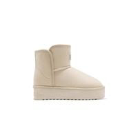 D.Franklin Stivaletti Donna Imbottiti con Fodera Interna Nordic Low Bomb Beige - Stivali per Donna - Moda casuale - Taglia (39) - Modello bomb