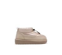 D.Franklin Stivaletti Donna Imbottiti con Fodera Interna Nordic Low Bomb Beige - Stivali per Donna - Moda casuale - Taglia (40) - Modello bomb