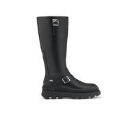 D.Franklin Stivali da Donna Alto All Track Biker Neri - Stivali per Donna - Moda casuale - Taglia (38) - Modello all track