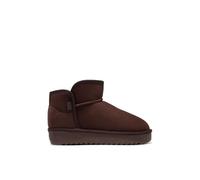 D.Franklin Stivali da Donna Stile Australiano Basso Marrone Scuro - Stivali per Donna - Moda casuale - Taglia (38) - Modello nordic low basic