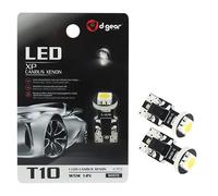 D-Gear 1189188 Lampadina T10 Canbus 1 LED 12V Bianco, 2 Pezzi