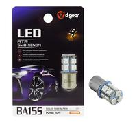 D-Gear 1189211 Lampadina Ba15S a LED GTR, Arancio