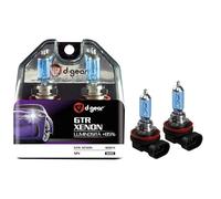 D-Gear 1193321 Lampadine GTR H8 35W +85%, Bianco, 2 Pezzi