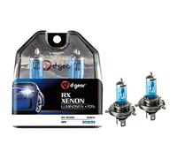 D-Gear 1193330 Lampadine RX H4 60/55W +70%, Azzurro, 2 Pezzi