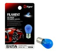 D-Gear 1202462 Lampadina Ba15S a Filamento Super, Bianco, 12 V