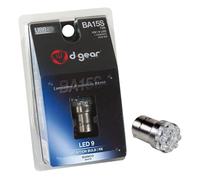 D-Gear 1202468 Lampadina Ba15S a LED RX, Bianco, 12 V