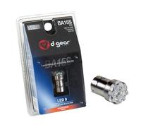 D-Gear 1202470 Lampadina Ba15S a LED RX, Arancio, 12V