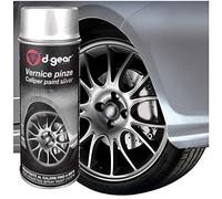 D-Gear 1210102 Vernice Alta Temperatura e Pinze Freno, Bomboletta Vernice Spray Ad Alta Temperatura, Argento, 400 ml