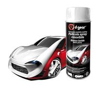 4-16 D-GEAR Vernice Pellicola Spray Adesiva Rimovibile Colore Bianco Lucido