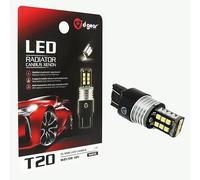 D-Gear 1519809 Lampadina T20 a Led T20 Led Radiator Canbus Xenon, 12V, W21/5W, Bianco, 1 pezzo
