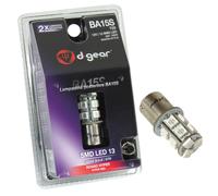 D-GEAR Lamp.BA15S SMD 13 LED 12V 1 cont.ros 1pz