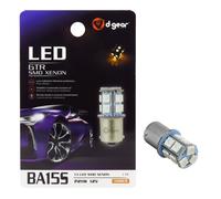 D-GEAR Lamp.BA15S SMD 13 LED 12V 1cont.aran 1pz
