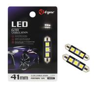 D-GEAR Lamp.siluro 10x41mm Canbus 3LED 12V bi2p