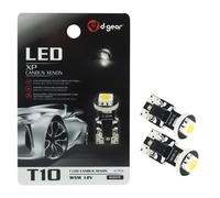 D-GEAR Lamp.T10 Canbus 1 LED 12V bianco 2pz