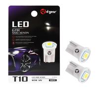 D-GEAR Lamp.T10 SMD 1 LED 12V bianco 2pz