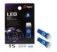 D-GEAR Lamp.T5 SMD 1 LED 12V blu 2pz