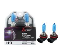 D-GEAR Lampadine H9 65W 4600?K Bianco omologate E13 - ECE R37 Tecnologia Xeno...