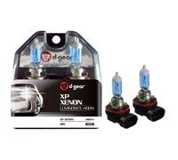D-GEAR Lampadine XP H11 55W +100% Bianco 2pz