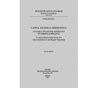 D. Getov Capita ascetica Serdicensia (An Early Byzantine Anthology o (Tascabile)