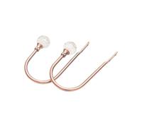 D Grilli un Forma di U nel Metallo Accessori per Finestre Fermatenda Fermatenda da Muro Ganci Appendiabiti Accessori per la Casa