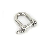 D Grillo M16 Heavy Duty 304 in acciaio inox D Ring Grillo utilizzato per il collegamento rapido di catene e funi metalliche, struttura pesante, riciclaggio del veicolo, trasporto Grillo Lock