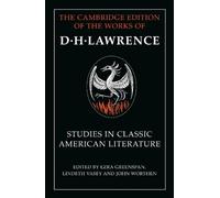 D. H. Lawrence Studies in Classic American Literature (Tascabile)
