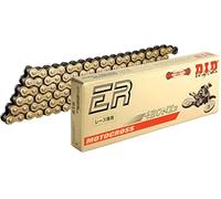 D.I.D 420NZ3GBX120RB Catenina con maglie aperte a molla, colore: oro/nero