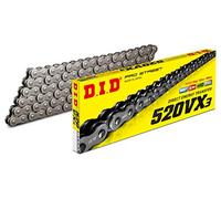 Did 520vx3 Rivet Chain Giallo 124 Links