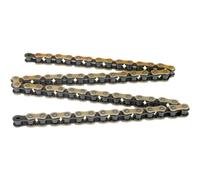 D.I.D Racing Chain - Catena di trasmissione 520VX3 DID520VX3G&B-102 X-Ring Clip 102 maglie Oro/Nero