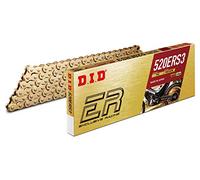 Catena Did 520ers3 Con 130 Maglie Oro Per Moto Ricambi Ciclomotore