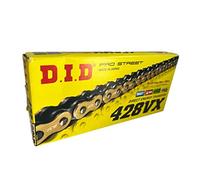 D.I.D Racing Chain – Catena moto 428VX Rivetto cavo X-Ring Oro 142 maglie