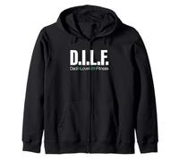 D.I.L.F. Dad in Love with Fitness Activewear for Dads Felpa con Cappuccio