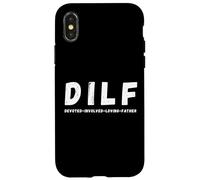 D.I.L.F. Padre devoto coinvolto amorevole padre buon papà Custodia per iPhone X/XS