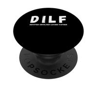 D.I.L.F. Padre devoto coinvolto amorevole padre buon papà PopSockets PopGrip Adesivo