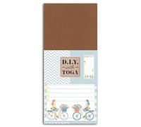 D.I.Y - Bloc-notes con lista di cose da fare, in carta kraft, 8 x 18,5 cm, non applicabile