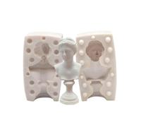 D IY - Stampo in silicone 3D per a forma di di, mitologia romana, stampo per sapone, strumento per la realizzazione di, gesso, per casa, matrimoni, ricevimenti e decorazioni