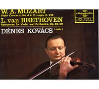 D.Kovács - Mozart D Dur Violinkonzert und 2 Romanzen von Beethoven gespielt von Dénes Kovács