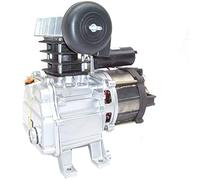 D&L B4328 230V 1,5kW Compressore d'aria a trasmissione diretta con serbatoio da 2,5 litri, tubo da 3m, ugello, adattatore, filtro, cavo di alimentazione - per taglio, spruzzatura, macinazione